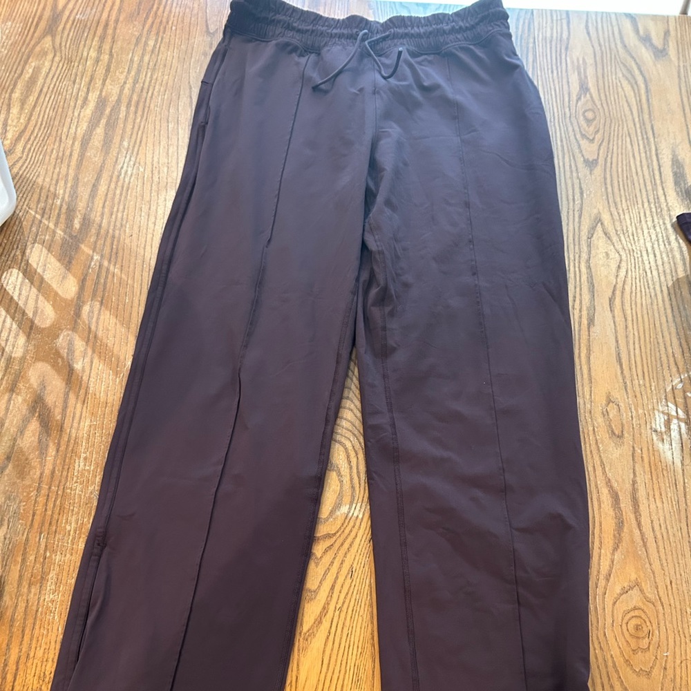 lululemon athletica Women’s Maroon Track Pants